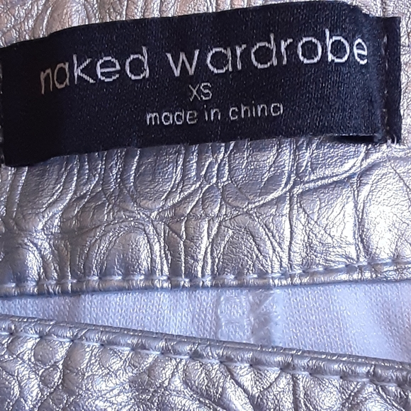 naked wardrobe los angeles, XS, Faux Reptile Rayon Blend Jeans - Picture 3 of 11